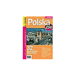 Polska atlas 1:250 000 - oprawa twarda. Demart